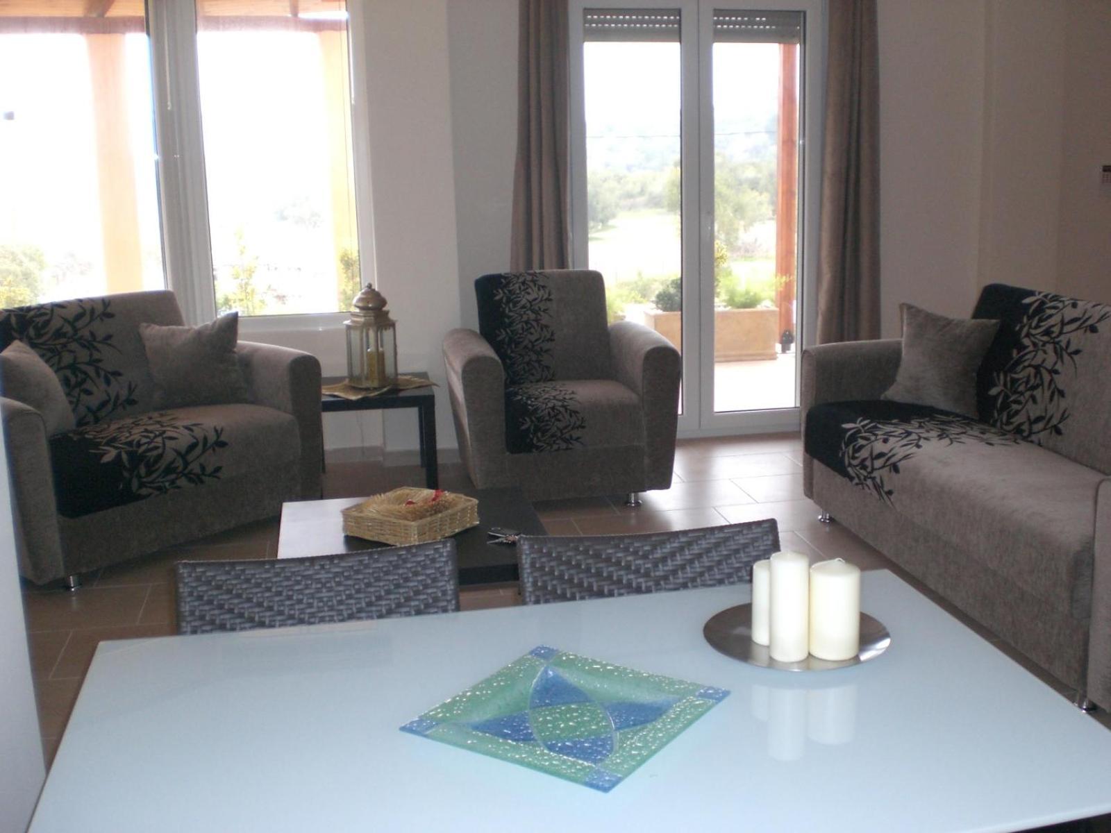 Wonderful Villa With Great View In Posidi-Kalandra Bagian luar foto